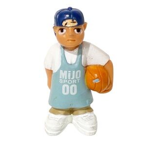 Homies Shop Toy Figure Vinyl Global Shop Mijos Big Heads Roberto Basketball Blue